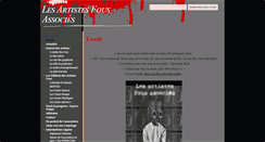 Desktop Screenshot of lesartistesfous.com